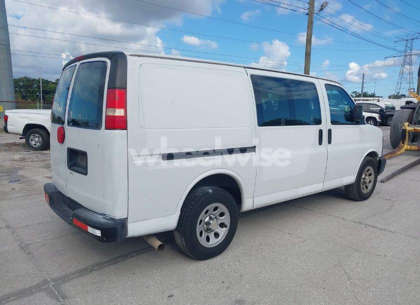 Photo 4 of 2013 Chevrolet Express WORK VAN (VIN 1GCSGAFX1D1178983)