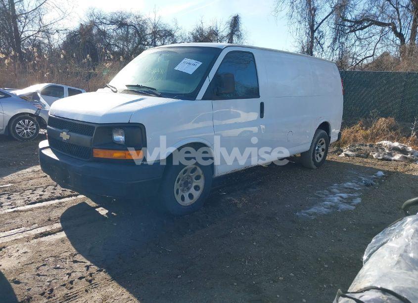 Photo 2 of 2014 Chevrolet Express 1500 WORK VAN (VIN 1GCSGAFX1E1102276)