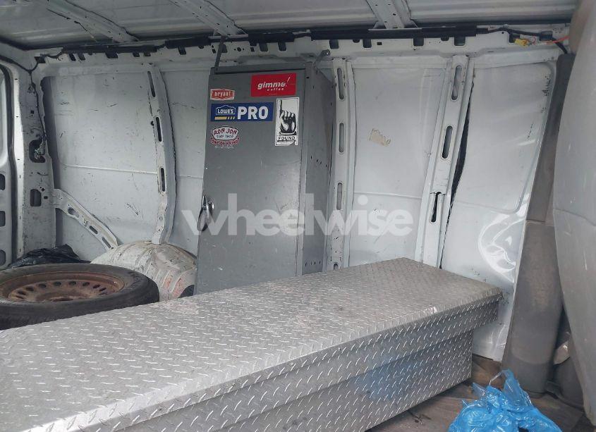 Photo 8 of 2011 Chevrolet Express 1500 WORK VAN (VIN 1GCSGAFX2B1143849)