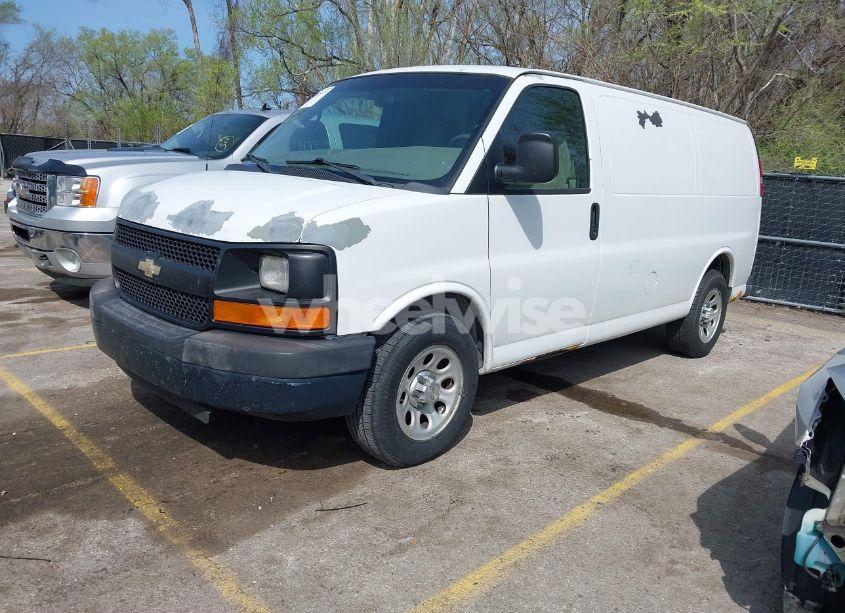Photo 2 of 2012 Chevrolet Express 1500 WORK VAN (VIN 1GCSGAFX2C1129564)