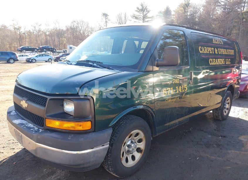 Photo 2 of 2013 Chevrolet Express 1500 WORK VAN (VIN 1GCSGAFX2D1100678)