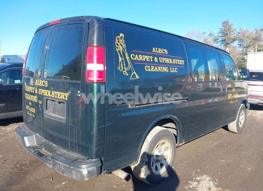 Photo 4 of 2013 Chevrolet Express 1500 WORK VAN (VIN 1GCSGAFX2D1100678)