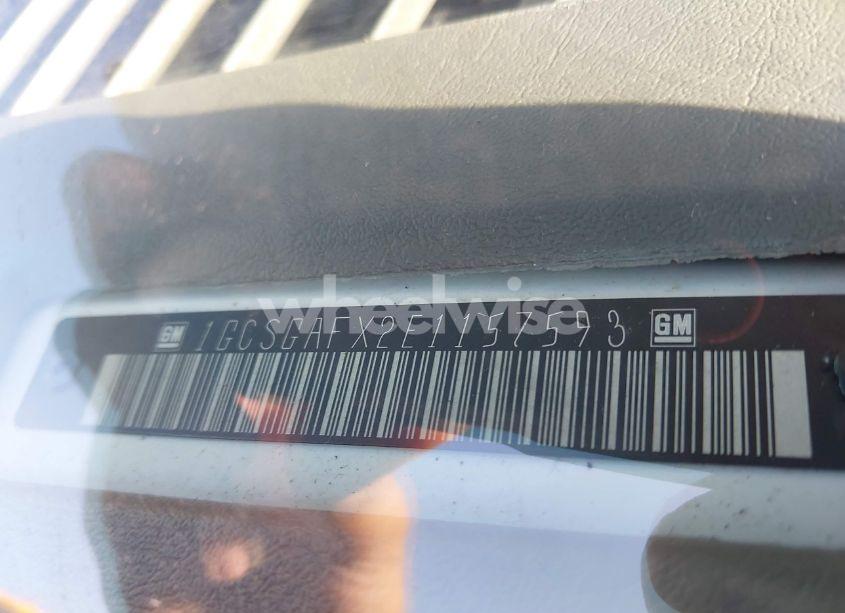 Photo 9 of 2014 Chevrolet Express 1500 WORK VAN (VIN 1GCSGAFX2E1157593)