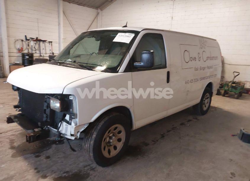 Photo 2 of 2014 Chevrolet Express 1500 WORK VAN (VIN 1GCSGAFX3E1100691)