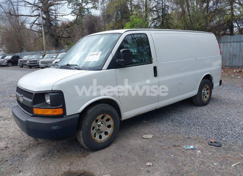 Photo 2 of 2012 Chevrolet Express 1500 WORK VAN (VIN 1GCSGAFX4C1170391)