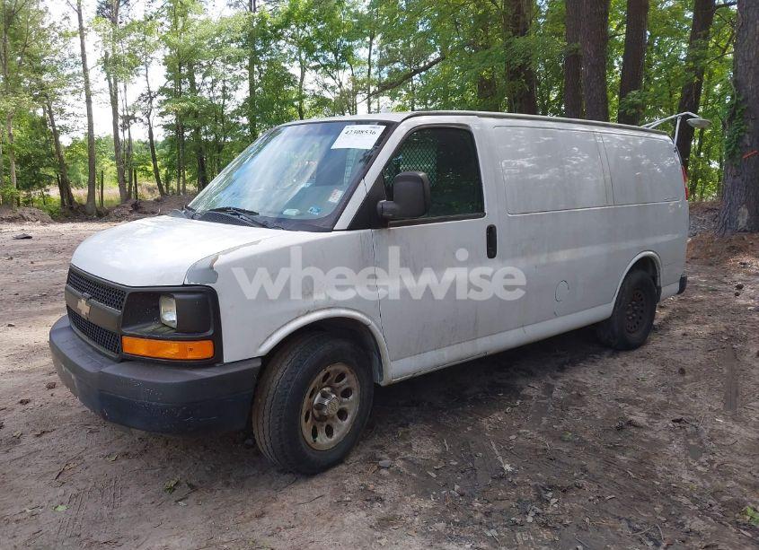 Photo 2 of 2012 Chevrolet Express 1500 WORK VAN (VIN 1GCSGAFX4C1172349)