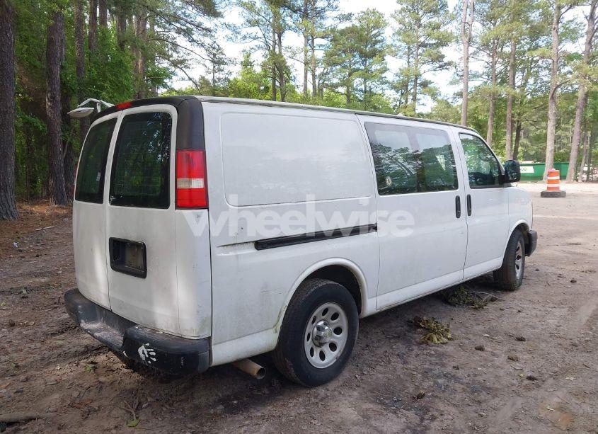 Photo 4 of 2012 Chevrolet Express 1500 WORK VAN (VIN 1GCSGAFX4C1172349)