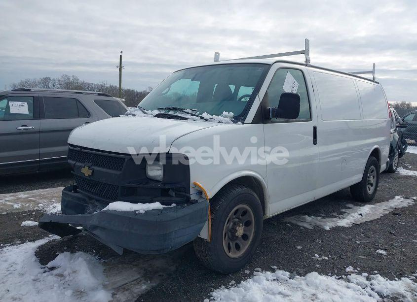 Photo 6 of 2014 Chevrolet Express 1500 WORK VAN (VIN 1GCSGAFX4E1139371)