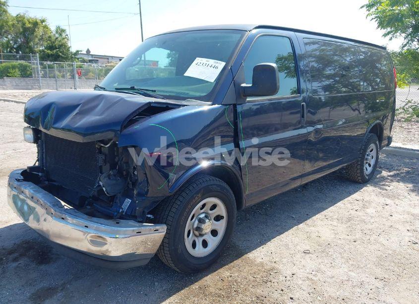 Photo 2 of 2013 Chevrolet Express 1500 WORK VAN (VIN 1GCSGAFX5D1155948)