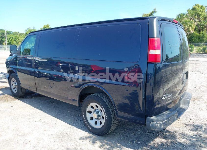 Photo 3 of 2013 Chevrolet Express 1500 WORK VAN (VIN 1GCSGAFX5D1155948)
