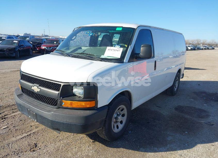 Photo 2 of 2014 Chevrolet Express 1500 WORK VAN (VIN 1GCSGAFX6E1129330)