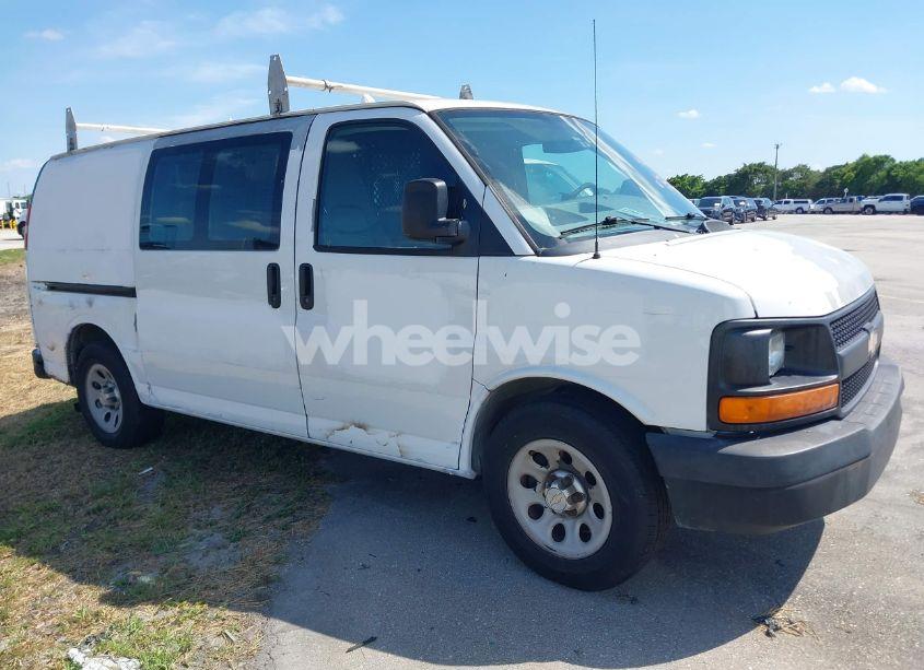2012 Chevrolet Express 1500 WORK VAN (VIN 1GCSGAFX7C1176377) main photo