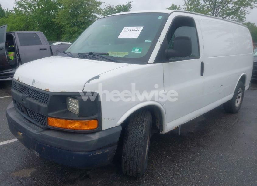 Photo 2 of 2013 Chevrolet Express 1500 WORK VAN (VIN 1GCSGAFX7D1113541)