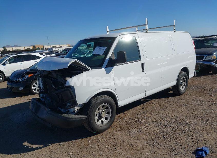 Photo 2 of 2013 Chevrolet Express 1500 WORK VAN (VIN 1GCSGAFX7D1181659)