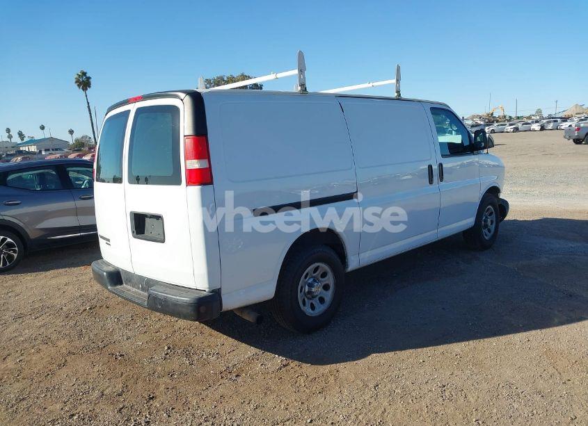 Photo 4 of 2013 Chevrolet Express 1500 WORK VAN (VIN 1GCSGAFX7D1181659)
