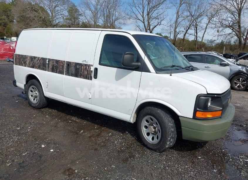 2014 Chevrolet Express 1500 WORK VAN (VIN 1GCSGAFX7E1143902) main photo