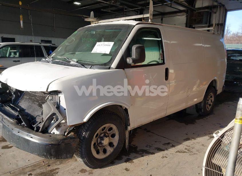 Photo 2 of 2012 Chevrolet Express 1500 WORK VAN (VIN 1GCSGAFX8C1108704)