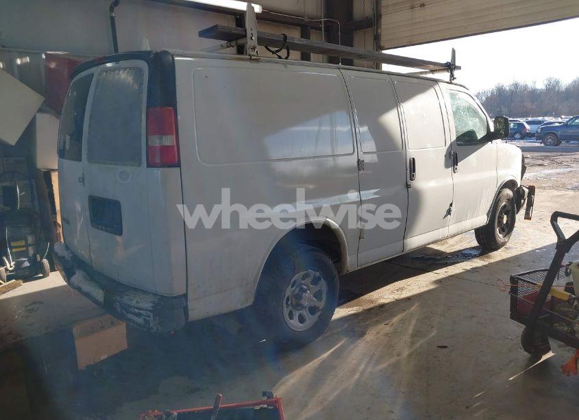 Photo 4 of 2012 Chevrolet Express 1500 WORK VAN (VIN 1GCSGAFX8C1108704)