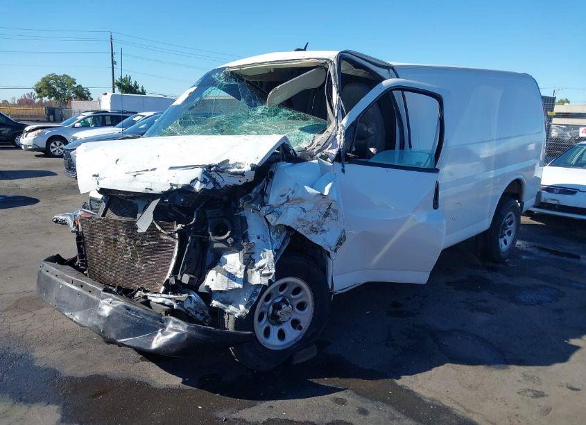 Photo 2 of 2014 Chevrolet Express 1500 WORK VAN (VIN 1GCSGAFX8E1181803)