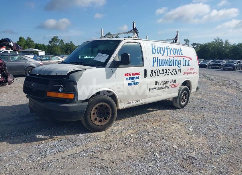 Photo 2 of 2013 Chevrolet Express 1500 WORK VAN (VIN 1GCSGAFX9D1101116)