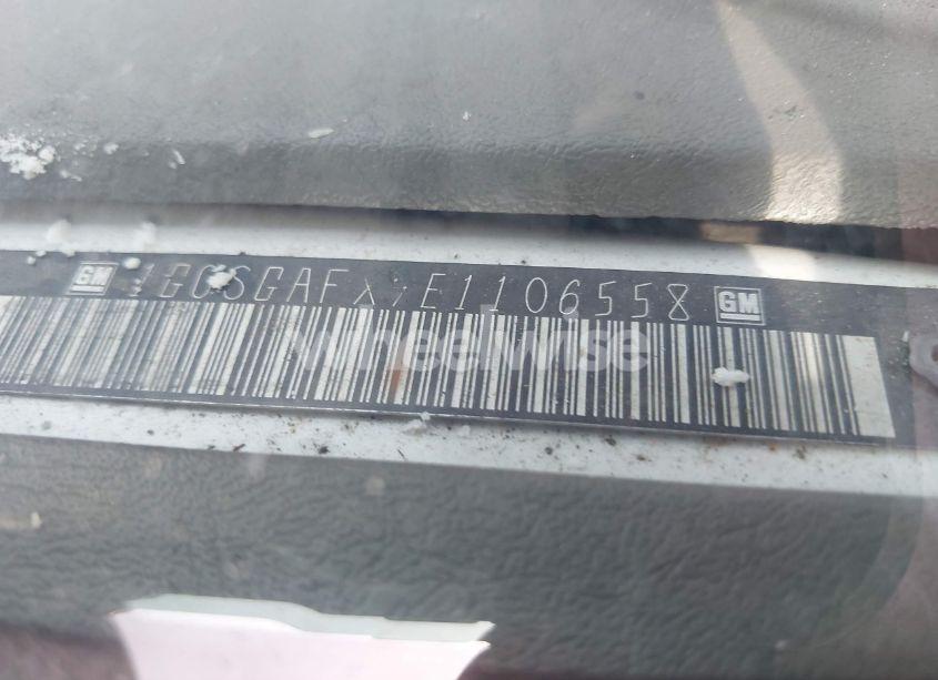 Photo 9 of 2014 Chevrolet Express 1500 WORK VAN (VIN 1GCSGAFX9E1106558)