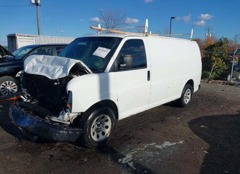 Photo 2 of 2014 Chevrolet Express 1500 WORK VAN (VIN 1GCSGAFX9E1107757)