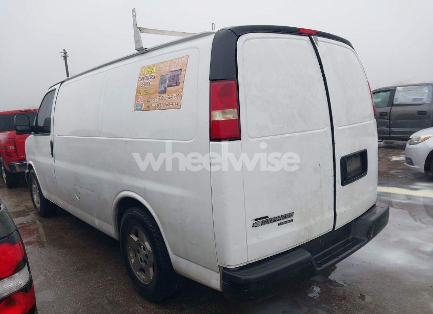 Photo 3 of 2013 Chevrolet Express 1500 WORK VAN (VIN 1GCSGAFXXD1125523)