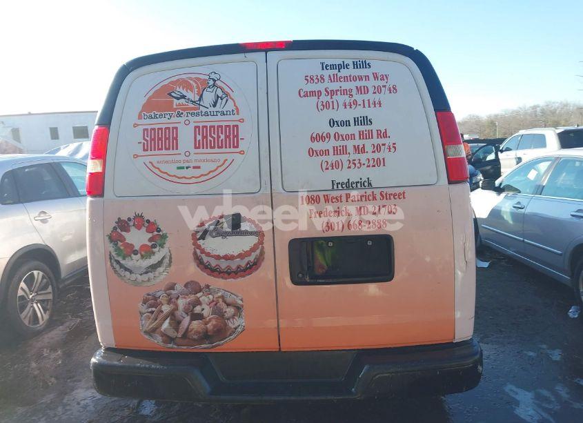 Photo 16 of 2013 Chevrolet Express 1500 WORK VAN (VIN 1GCSGAFXXD1154312)