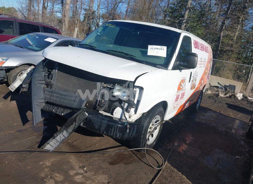 Photo 2 of 2013 Chevrolet Express 1500 WORK VAN (VIN 1GCSGAFXXD1154312)