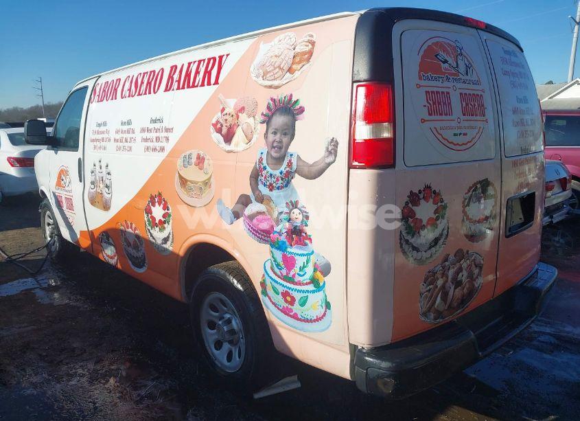 Photo 3 of 2013 Chevrolet Express 1500 WORK VAN (VIN 1GCSGAFXXD1154312)