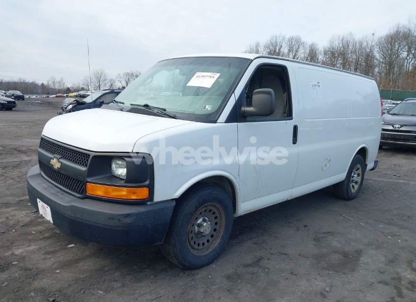 Photo 2 of 2014 Chevrolet Express 1500 WORK VAN (VIN 1GCSHAF40E1149396)