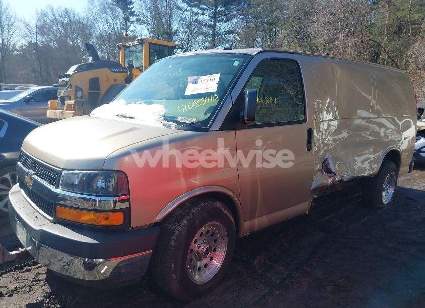 Photo 2 of 2012 Chevrolet Express 1500 WORK VAN (VIN 1GCSHAF4XC1123899)