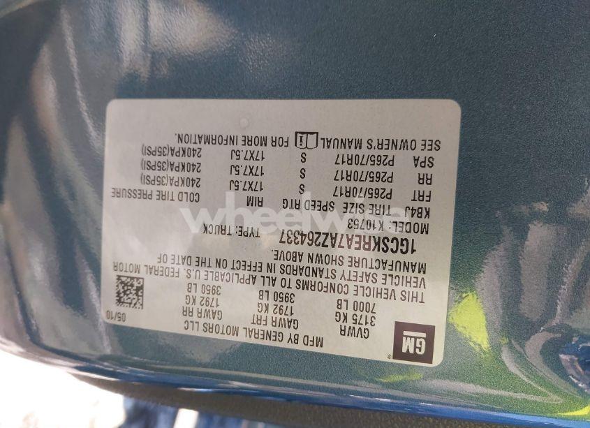 Photo 9 of 2010 Chevrolet Silverado 1500 LS (VIN 1GCSKREA7AZ264337)