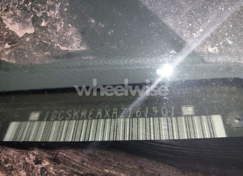 Photo 9 of 2010 Chevrolet Silverado 1500 LS (VIN 1GCSKREAXAZ161901)