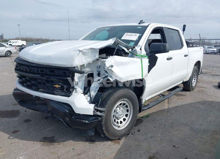 Photo 2 of 2024 Chevrolet Silverado 1500 4WD SHORT BED WT (VIN 1GCUDAEDXRZ234761)