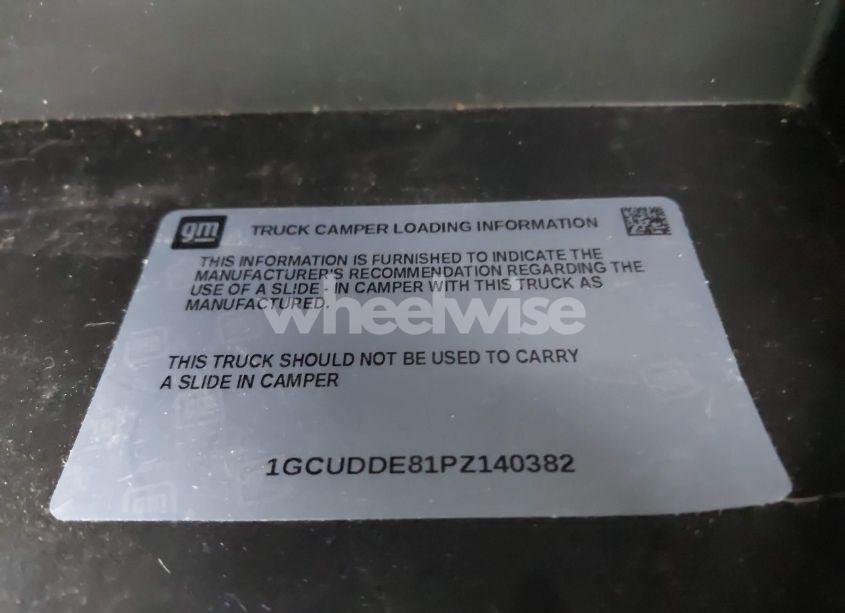 Photo 9 of 2023 Chevrolet Silverado 1500 4WD STANDARD BED LT (VIN 1GCUDDE81PZ140382)