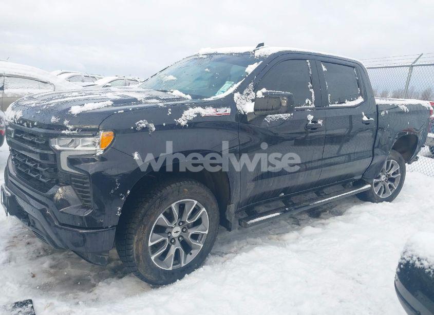 Photo 2 of 2023 Chevrolet Silverado 1500 4WD SHORT BED RST (VIN 1GCUDEE81PZ200943)