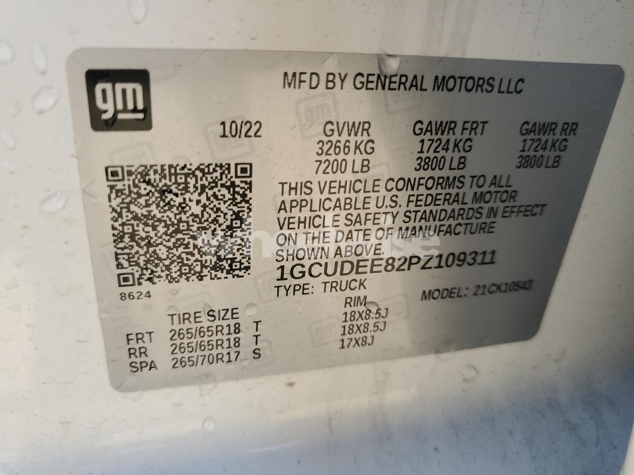 Photo 12 of 2023 CHEVROLET SILVERADO K1500 RST (VIN 1GCUDEE82PZ109311)