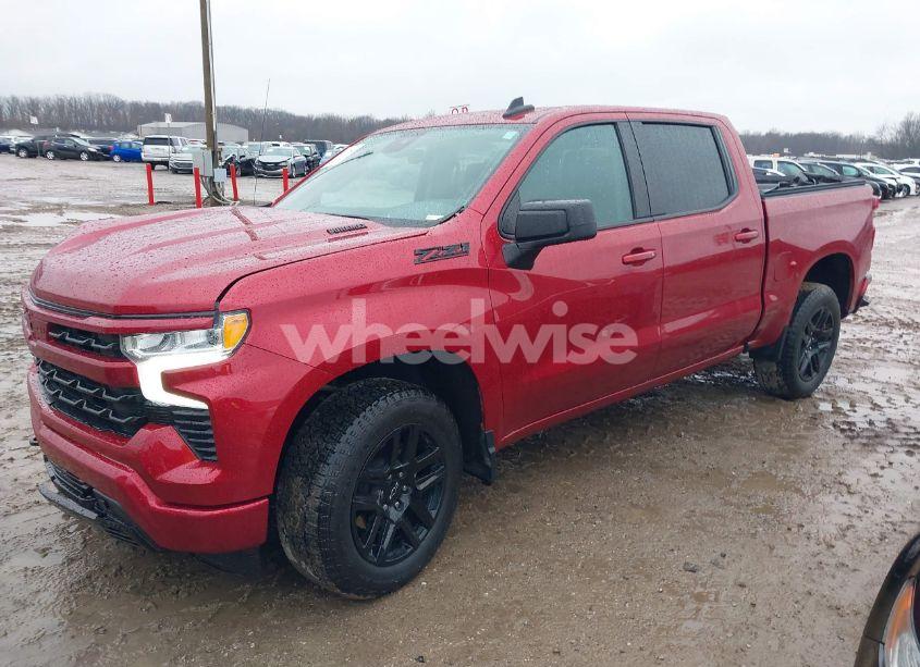 Photo 2 of 2023 Chevrolet Silverado 1500 4WD SHORT BED RST (VIN 1GCUDEE83PZ190108)