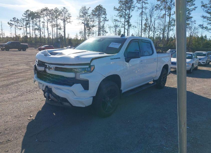 Photo 2 of 2023 Chevrolet Silverado 1500 4WD SHORT BED RST (VIN 1GCUDEE83PZ321375)