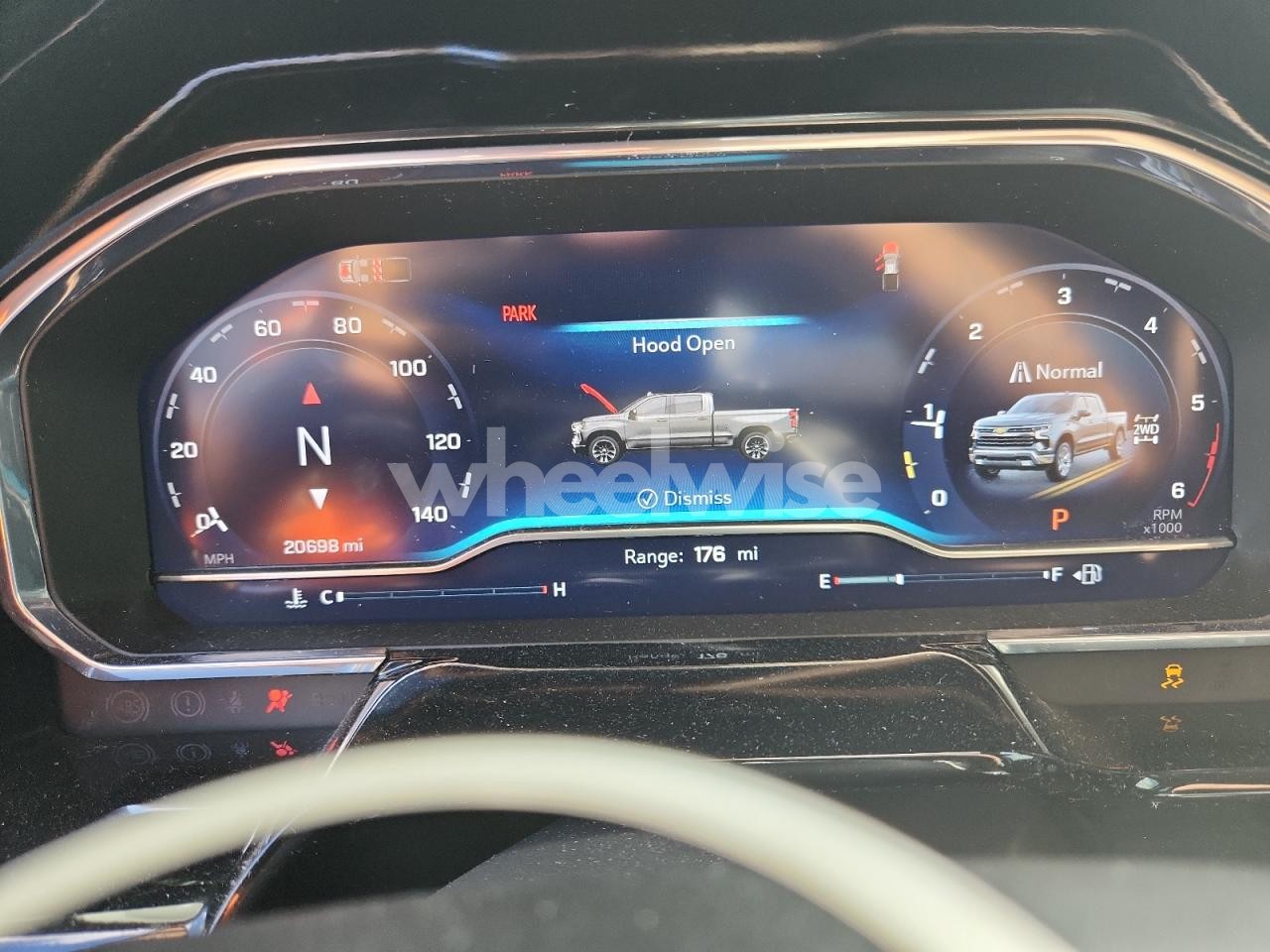 Photo 9 of 2024 CHEVROLET SILVERADO K1500 RST (VIN 1GCUDEE84RZ300618)