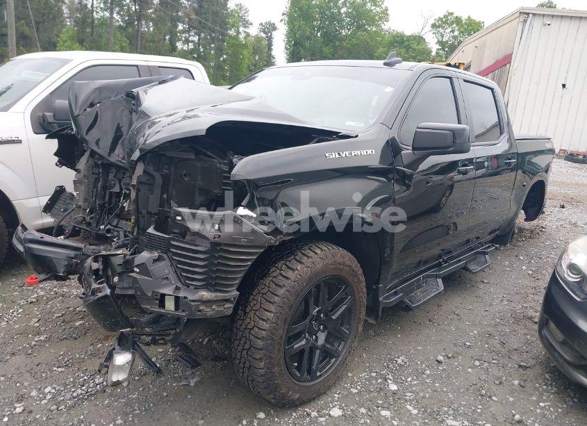 Photo 2 of 2023 Chevrolet Silverado 1500 4WD SHORT BED RST (VIN 1GCUDEED2PZ130558)