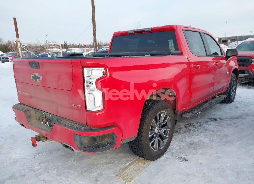 Photo 4 of 2022 Chevrolet Silverado 1500 4WD SHORT BED RST (VIN 1GCUDEET7NZ608848)