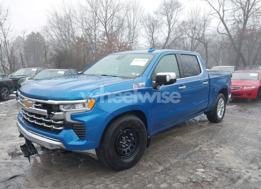 Photo 2 of 2022 Chevrolet Silverado 1500 4WD SHORT BED LTZ (VIN 1GCUDGED7NZ555928)