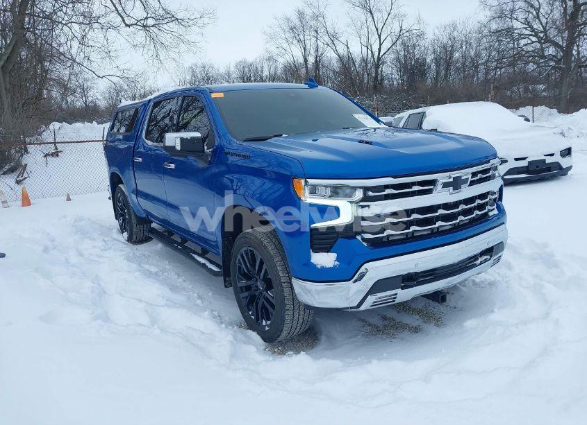 2022 Chevrolet Silverado 1500 4WD SHORT BED LTZ (VIN 1GCUDGEL0NZ515827) main photo