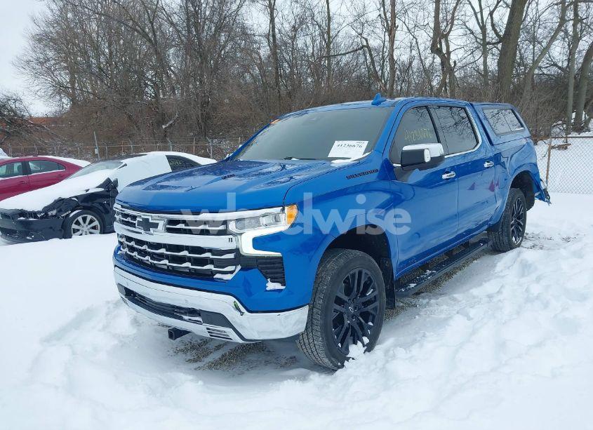 Photo 2 of 2022 Chevrolet Silverado 1500 4WD SHORT BED LTZ (VIN 1GCUDGEL0NZ515827)