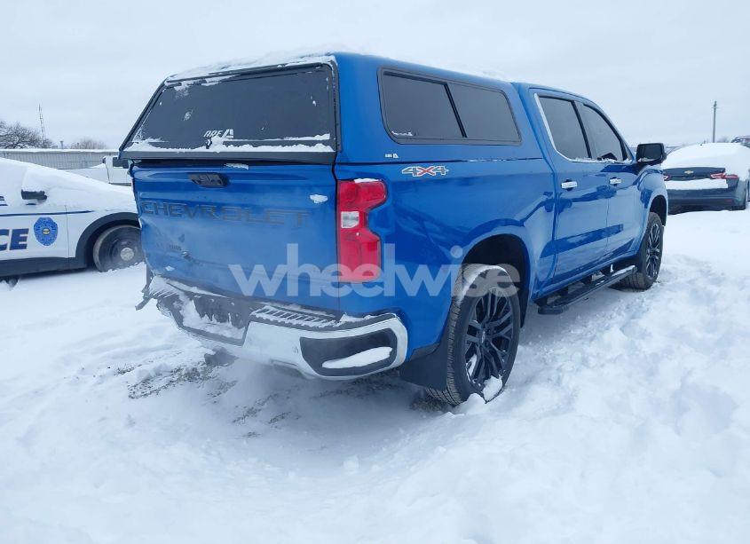 Photo 4 of 2022 Chevrolet Silverado 1500 4WD SHORT BED LTZ (VIN 1GCUDGEL0NZ515827)