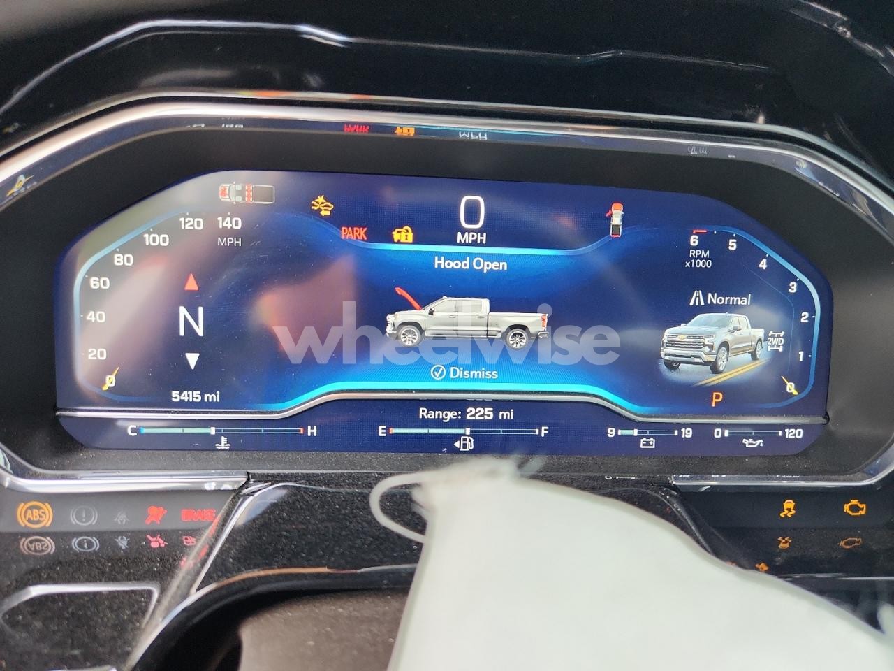 Photo 9 of 2025 CHEVROLET SILVERADO K1500 LTZ (VIN 1GCUKGEL1SZ177890)