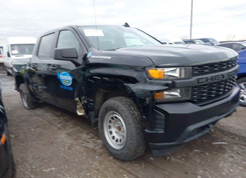 2022 Chevrolet Silverado 1500 LTD 4WD SHORT BED WT (VIN 1GCUYAED9NZ161736) main photo