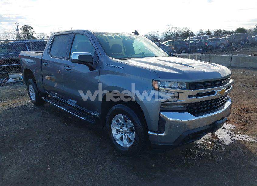 2021 Chevrolet Silverado 1500 4WD SHORT BED LT (VIN 1GCUYDED3MZ388291) main photo